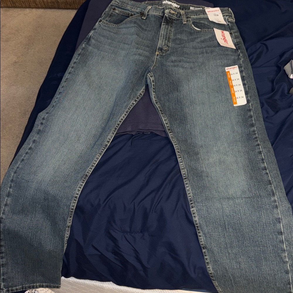 Classic Blue Denim Jeans